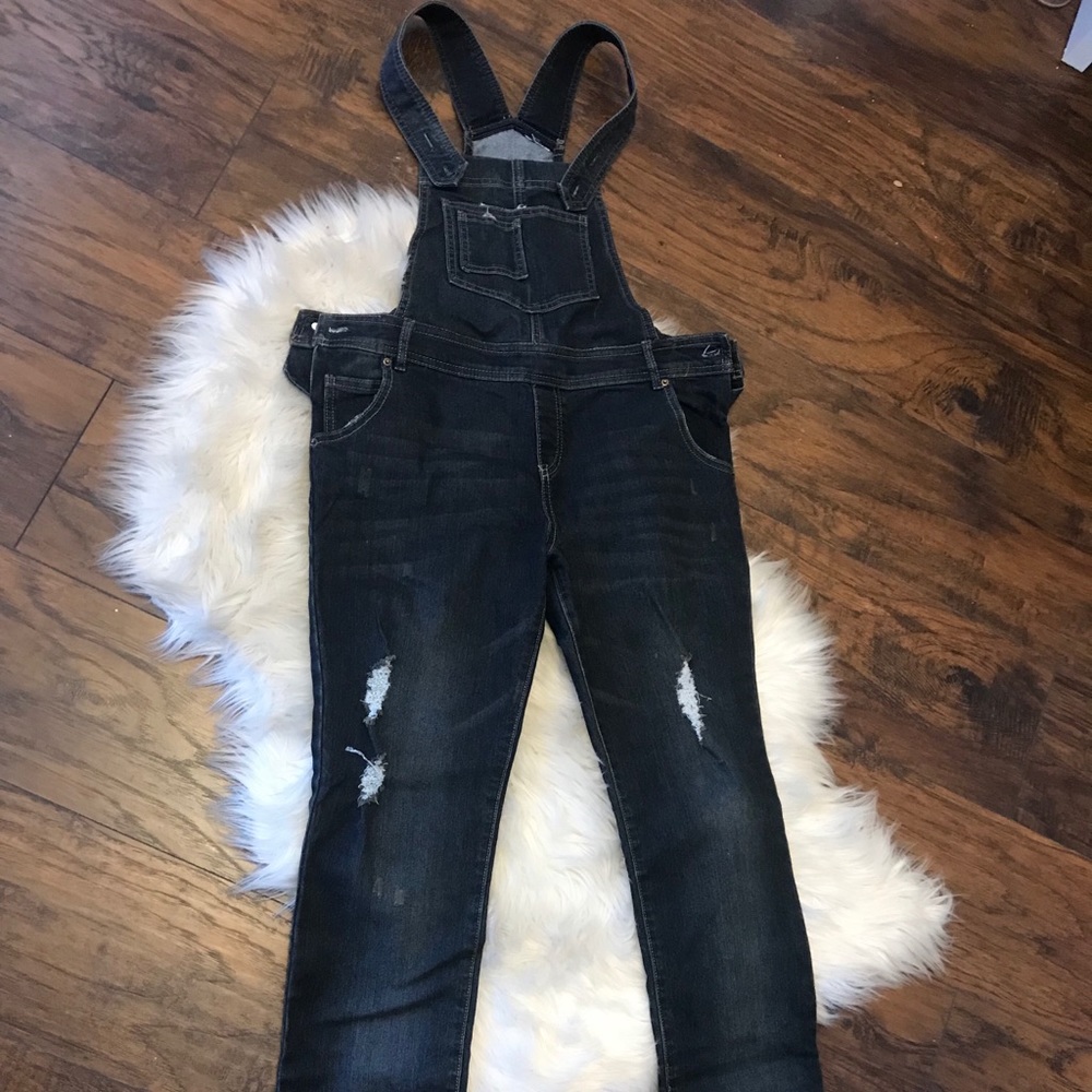 Ripped overalls